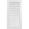 Ekena Millwork Vertical Surface Mount PVC Gable Vent: Non-Functional, w/ 3-1/2"W x 1"P Standard Frame, 22"W x 42"H GVPVE22X4201SN - alternate 1